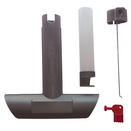 2250T T-MINI ECORODENT POSTAZIONE D'ESCA RODENTICIDA IN PLASTICA - Osd gruppo Ecotech srl - Allontanamento piccioni,disinfestazione,HACCP, roditori